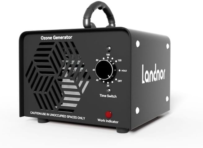Generador de Ozono 60000mg/h Purificador de Aire para 557 m²