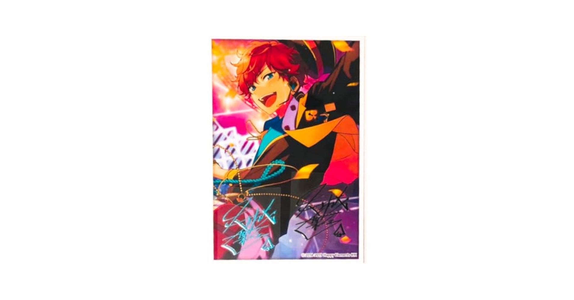 新品★あんスタ★ALKALOID【天城一彩】サインステッカー★2点セット 新品☆あんスタ☆ALKALOID【天城一彩】サインステッカー☆2点