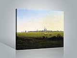 1art1 Caspar David Friedrich Poster Wiesen Bei Greifswald, 