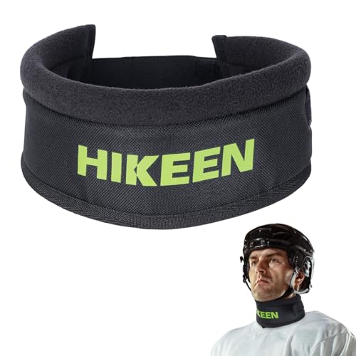 Hikeen Hockey Neck Guard,Premium Cut Resistant Protection,Adjustable & Soft Neck Protector,Optimal...