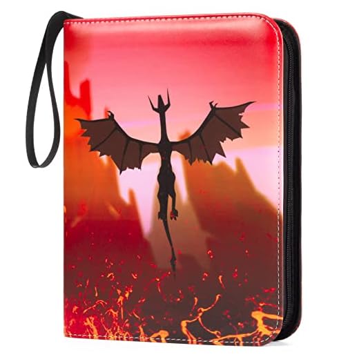 4-Pocket Binder for Trading Cards with 50 Removable Sheets Holds 400 Cards, Card Book Collector Album Folder for Yugioh, MTG, TCG, Trading Card Holder with Zipper-Toys Gifts for Boys Girls, Rose Pink