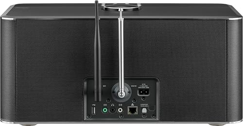 SANGEAN DDR-75 BT Premium All-in-One Musik System mit Internet-Radio, Musik-Streaming, DAB+, FM, AUX, USB – Einfache Bedienung via Control-App, Schwarz – Bild 4