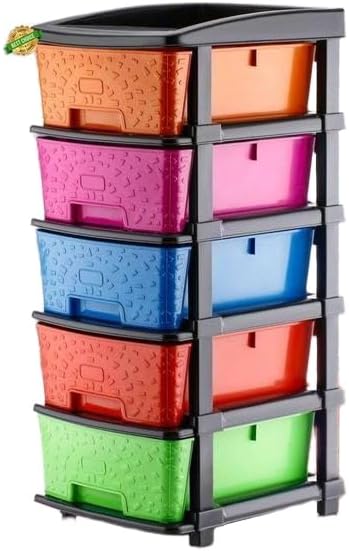 MAHU MART Stone Drawer Multipurpose Drawer Plastic Modular Chest of Drawers Storage Organizer | for Home, Office, Parlour, School, Doctors,Kitchen Too MD 1029