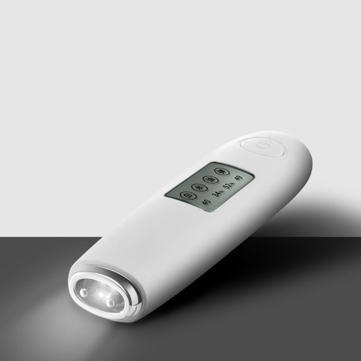 Tester Cutaneo Personale Digitale LCD per Famiglia, Bianco ABS