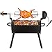 TOPQSC Kit de électrique Grand Gril Rôtissoire Barbecue électrique Automatique, Universelle Rôtissoire Extérieur Gigot d'agneau rôti au Four Barbecue De Jardin Portable pour Camping Pique-Nique