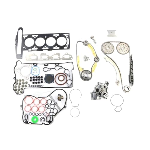 Kit de juntas de cadena de distribución termostato de bomba de agua HS26223PT-5 compatible con Cobalt 07-08 HHR 2.2L