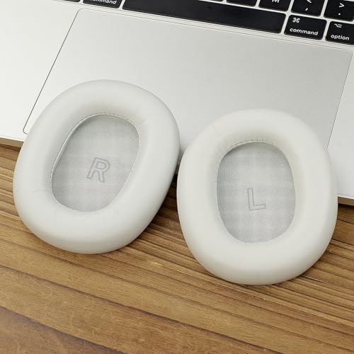 Cache-oreilles en peau de mouton pour casque H95 coussinet éponge douce audio