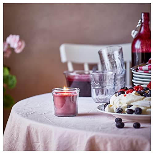 Bougie parfumée élimination odeurs maison au parfum de baies