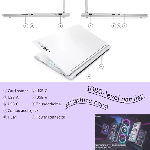 Image of lenovo - Legion 7i Gaming Laptop, 16 inch LCD IPS WQXGA 240Hz, Intel-i7-14700HK(14th Gen), GeForce RTX 4060, Win11 Pro + Ms Office, Fingerprint & Backlit KB, 32GB DDR5 + 1TB SSD