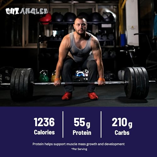 Out Angled Method Mass Gainer Powder, Vanilla Ice Cream, 6kg, 100 Scoops | High Calorie, Whey Protein Powder, Weight Gainer for Muscle Growth - Image 5