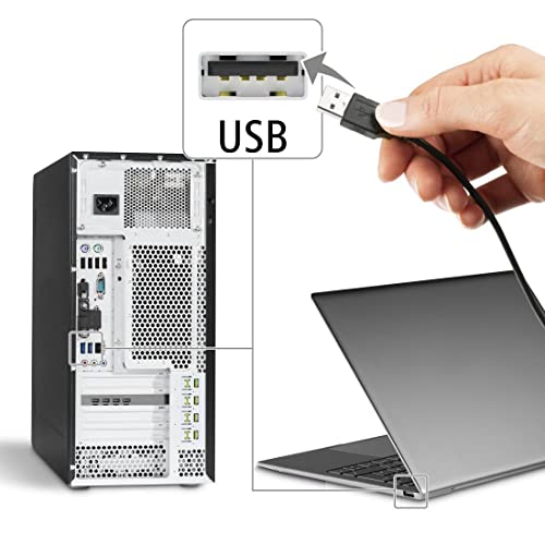 Hama HS-USB300 - Cuffie per PC con cavo USB