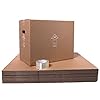 Verhuisdozen – 10 stuks – 60 Liter – Extra stevige Verhuisdoos – Dubbel golf karton – Incl. Tape
