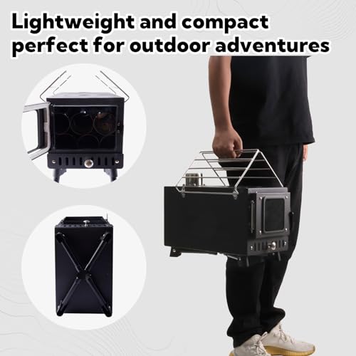 Wood-Burning-Stove-Portable-Tent-Stove-for-Heating-Folding-Wood-Stove-for-Tent-Cooking-Courtyard-Camping-Stove-include-Chimney-Pipes-and-Spark-Arre