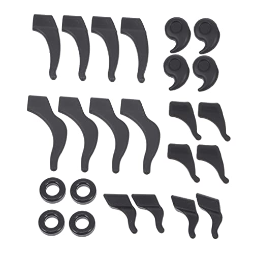 IWOWHERO Silicone Glasses Support Mats Anti-slip Glasses Ear Grip Eyeglass Leg Covers Accessories