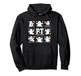terapia fisica halloween fantasma medico fantasma fisico felpa con cappuccio