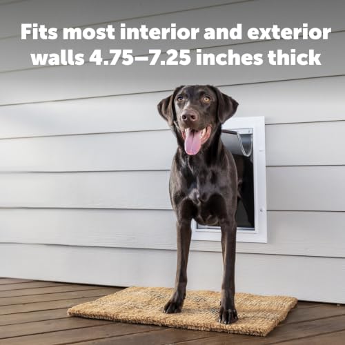 PetSafe Wall Entry Pet Door, Telescoping, Dogs up to 40 lb, Medium - image 9