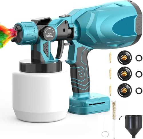 Akku Farbsprühsystem, Ersatz für Makita, Lackierpistole zum Streichen von...