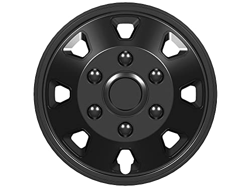 AutoStyle 16' Zoll Radkappe Satz schwarz PP 5526B Radzierblenden Radblende