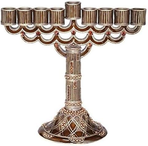 Olivia Riegel - Crystal Menorah - Topaz