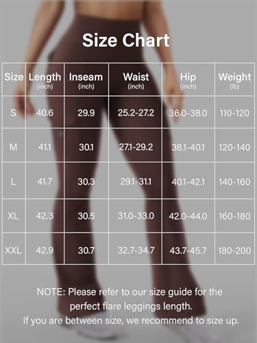 Image of YEOREO CoreFlex Women Workout Flare Leggings