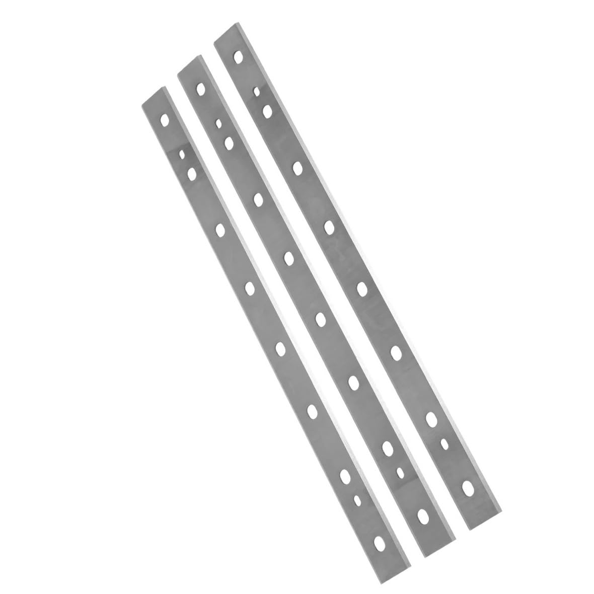 3 cuchillas de cepilladora plateadas de acero de alta velocidad, accesorios for herramientas eléctricas de carpintería, cuchillas de cepilladora eléctrica