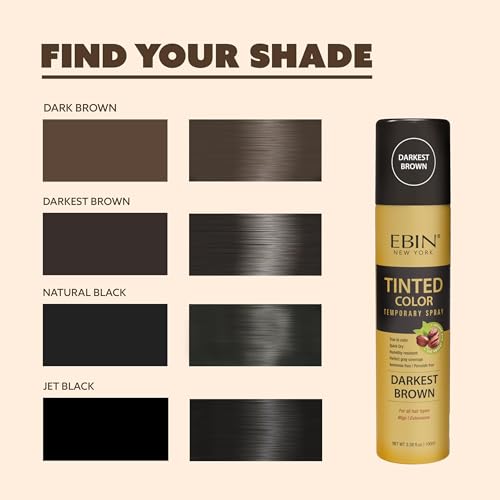 Spray Temporal para Raices Gris Tinte Negro 3.38oz miniatura 6