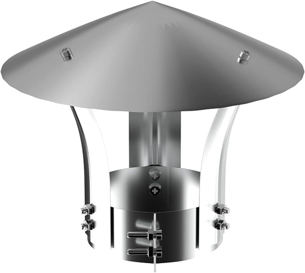 カバー 煙突煙道カウル ピークキャップ レインキャップ ステンレス排気管 ウィンドキャップ 屋根パイプパイプレインカバー保護キャップ