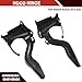 XUKEY 2pcs Hood Hinge Set for Nissan Rogue 2014-2020 Front Left/Right Driver and Passenger Side 654004BA0A, 654014BA0A, NI1236149, NI1236148