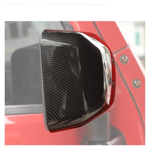 Carcasa de espejo para Jeep Wrangler JK que cubre arañazos exteriores 5