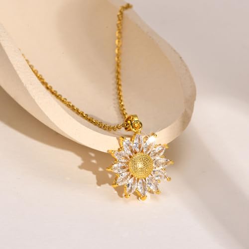 Image of 18k Gold Plated Vintage Dainty Pink Gemstone Bow Pendant Necklace Women Court Style Oval Cut Zircon Necklace