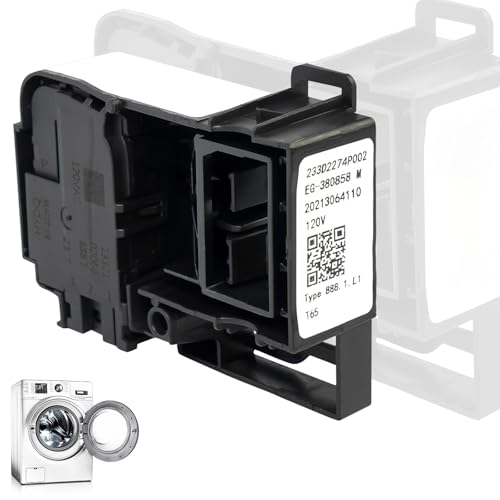 Catálogo de lavadora mabe aqua 18 kg instructivo más recomendados. 47 WH01X27954 Interruptor de Bloqueo Tapa Puerta Lavadora, Cerradura de Puerta para Lavadora de Carga Superior GE Hotpoint Reemplazo, WH01X26114, WH01X24114, 290d1580p004, AP6331854