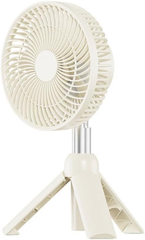 Tripod Camping Ceiling Table Fan Floor Stand Cooling Fan Rechargeable