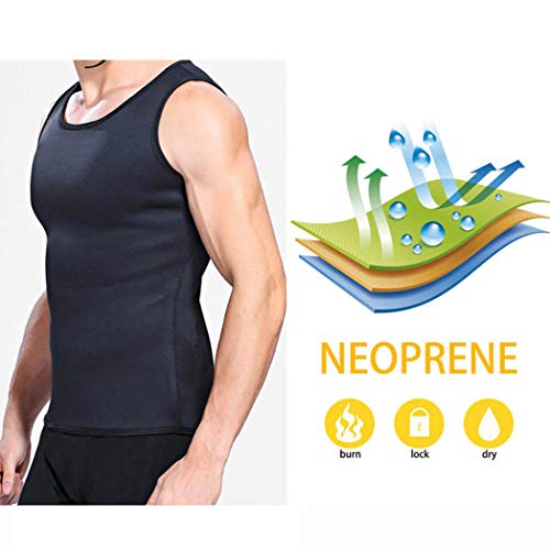 Corsé de control de barriga y faja para perder peso de neopreno para sudoración masculina 7