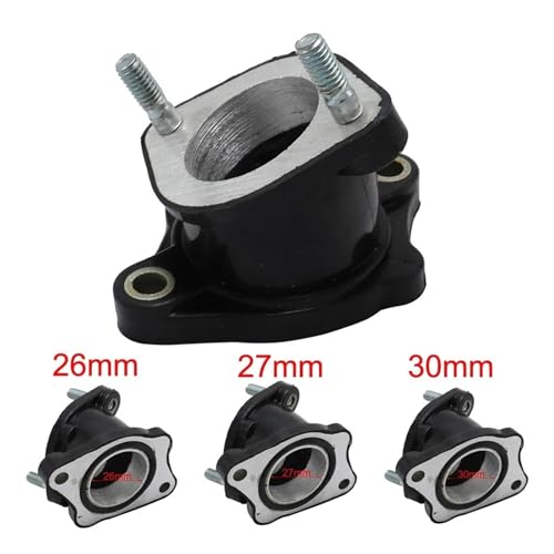 Carburador moto 27mm con tubo colector de entrada robusto para quad y ATV 2
