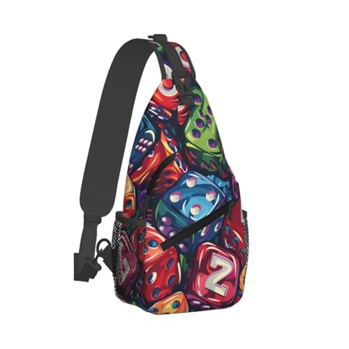 Bolso cruzado tipo sling ligero ajustable para mujer y hombre miniatura 2