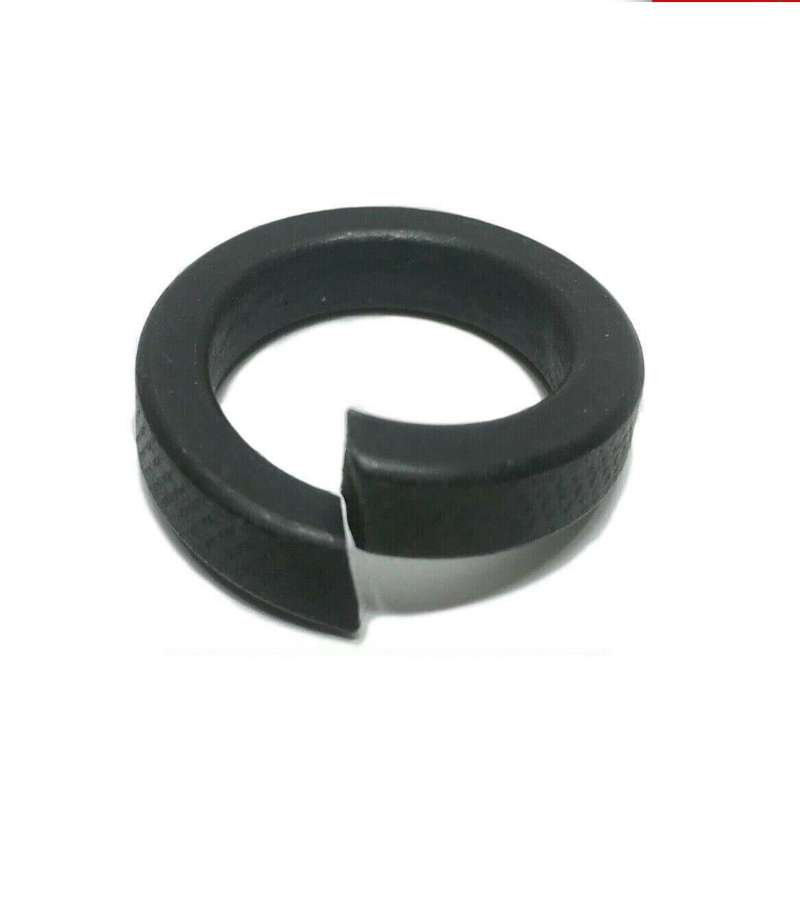 (Qty 25) 1/4" Hi-Collar Split Lock Washer Alloy Steel Black Oxide High Collar HQ