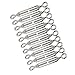 10pcs Eye and Eye Turnbuckle Wire Industrial Tools Tensioner Strainer Stainless Steel Rope Tensioner M6