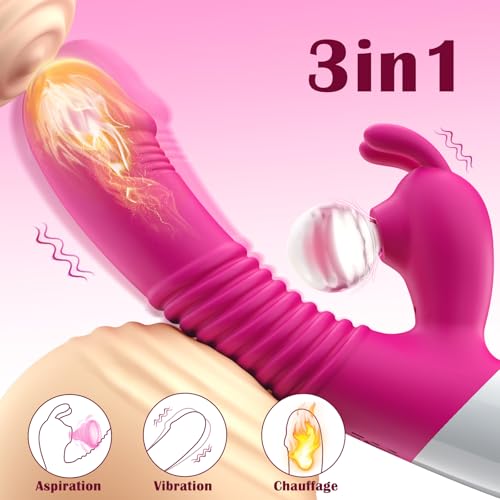 Vibromasseurs rabbit point G et clitoridien avec 7 modes de vibration