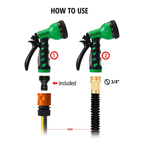 Ikris Metal Lever Garden Hose Nozzle 10 Buy Online In Kuwait At Desertcart