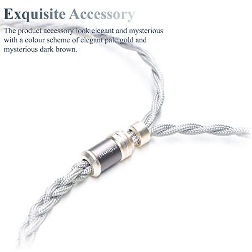 Cable de Auriculares de Plata 6N para Sony MDR-Z7 4.4mm miniatura 3