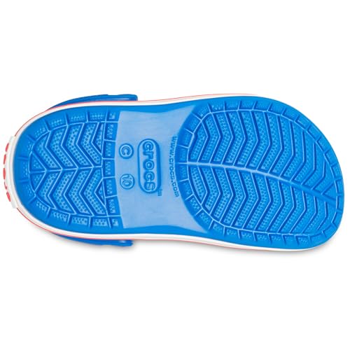 Image of Crocs Unisex Kids Crocband Clog 207005-4KZ Blue Bolt C10