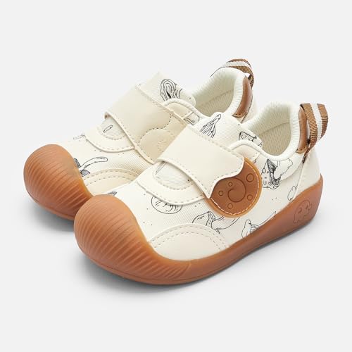 Balabala Baby Infant Boys Girls Sneakers Lightweight Breathable Hook & Loop Walking Shoes2
