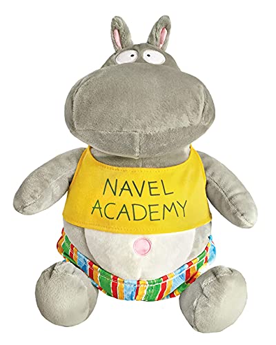 Belly Button Book Hippo Doll: 10.5 Seated