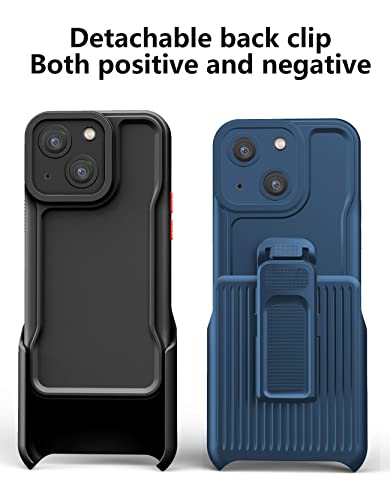 Hitaoyou Iphone 14 Pro Case, Phone Case Iphone 14 Pro, Heavy Duty [3 Layers] Shockproof Full Body Rugged Hybrid Case For Iphone 14 Pro 6.1" With Kickstand Belt Clip Holster Cover #TOP5
