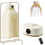 Upgraded Automatic Ironing Machine, Portable Clothes Dryer for Home Use, Garment Steamer Folding Shirt Ironing Machine with Wireless Remote Control for Travel/Apartment