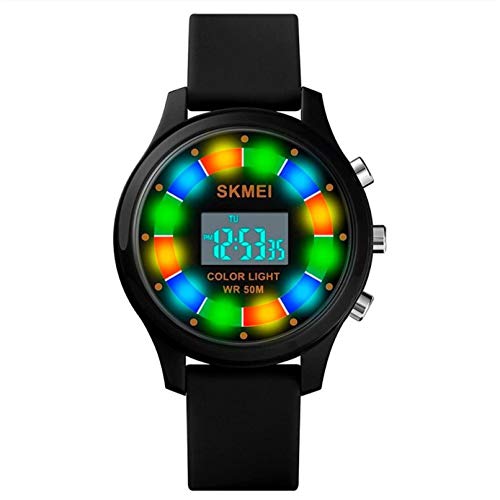 Relógio Digital, Skmei, Infantil, Meninos, 1596, Preta