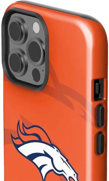 Skinit Impact Phone Case Compatible with iPhone 14 Pro Max - Officially Licensed NFL Denver Broncos Double Vision Design