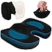 Orthopädisches Sitzkissen,Memory Foam Sitzkissen, für Ergonomisches Hämorrhoiden Sitzkissen, Können Steißbein Entlastung & Rückenschmerzen, Fördert Durchblutung und Erhöht Sitzkomfort.