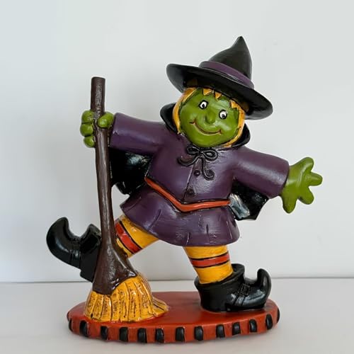 Statue de sorcière d'Halloween figurine à offrir pour fêtes - 8