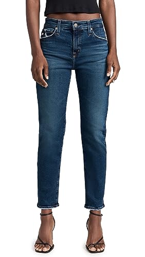 Jean slim taille haute en denim premium Ex-Boyfriend AG Adriano Goldschmied de luxe